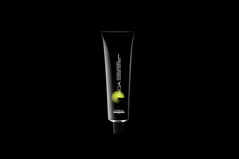 iNOA のヘアカラー剤チューブ